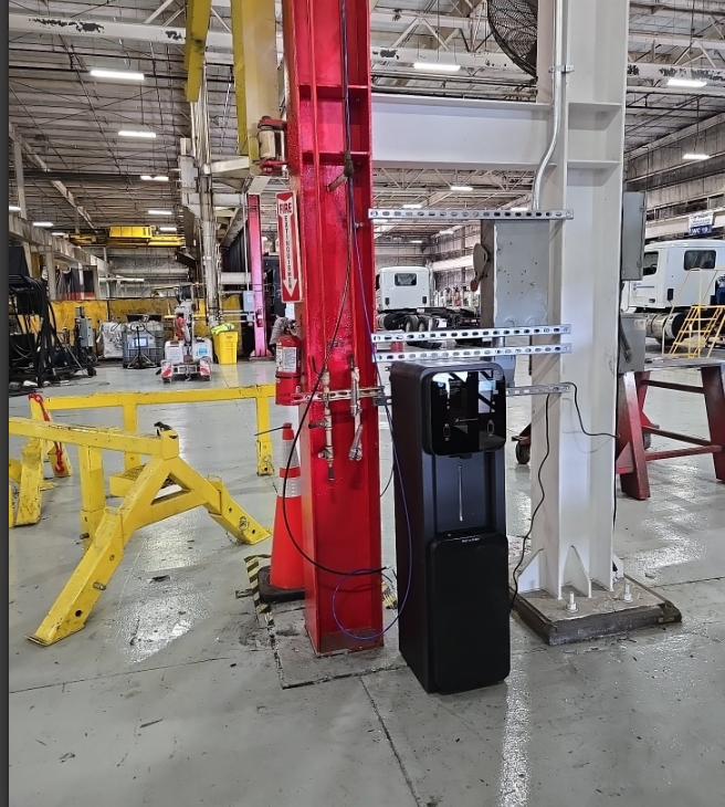 Bottle-less Water & Ice for Texas Warehouses, Manufacturing Plants, and Shops